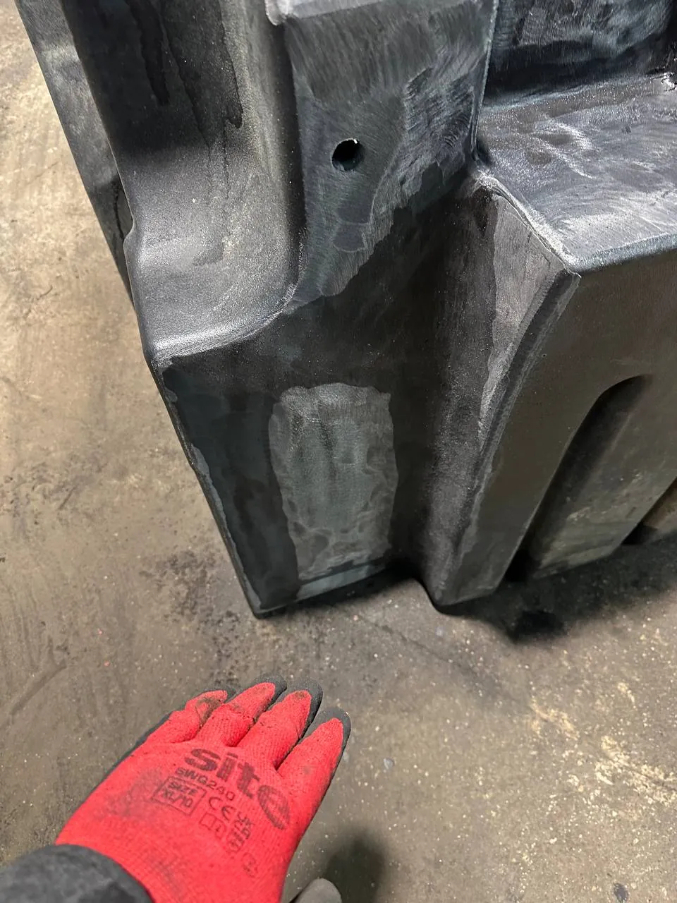 Foto 5 der Reparatur — Kraftstofftank-Reparatur Massey Ferguson — Zbuczyn