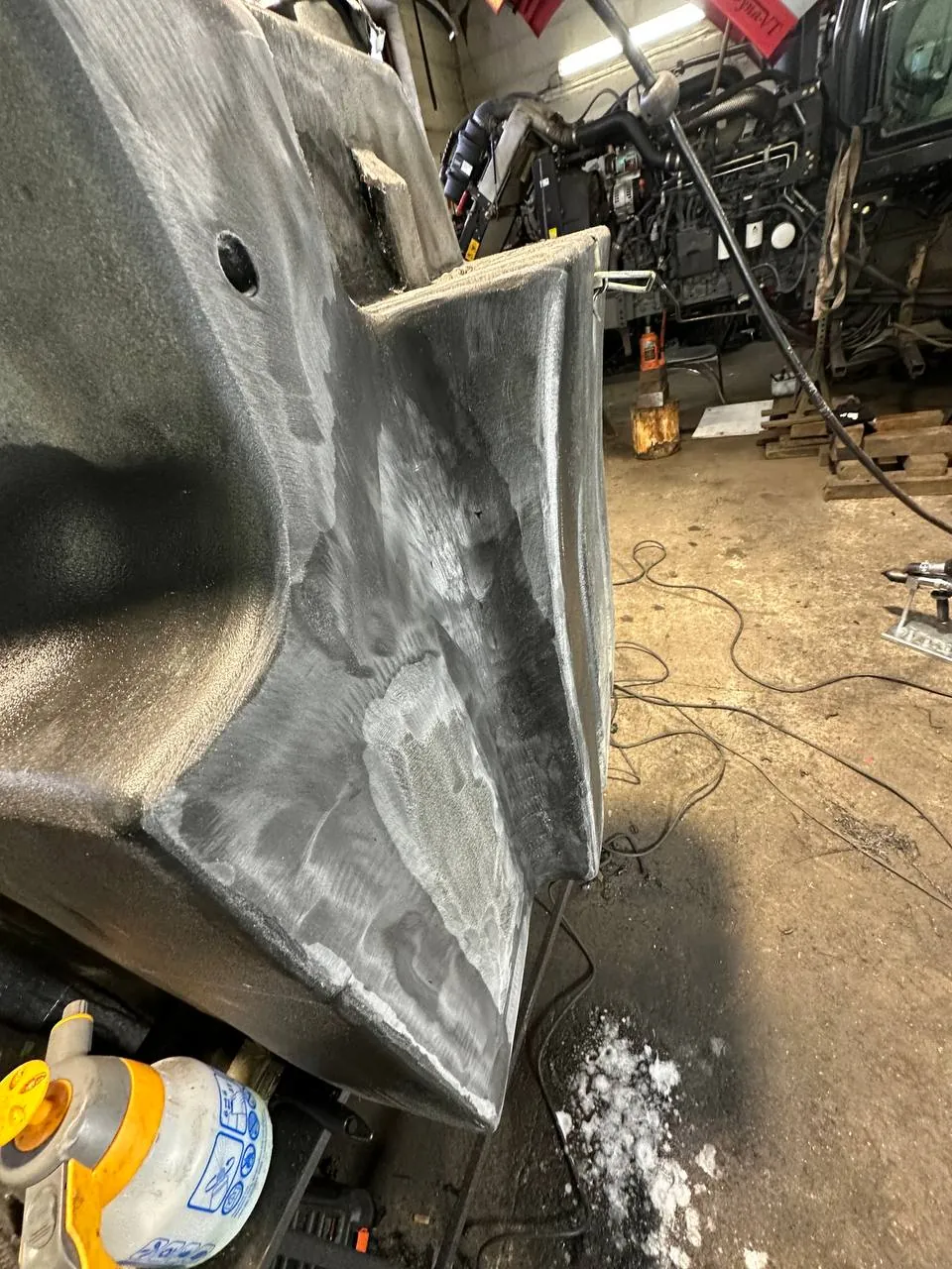 Foto 14 der Reparatur — Kraftstofftank-Reparatur Massey Ferguson — Zbuczyn