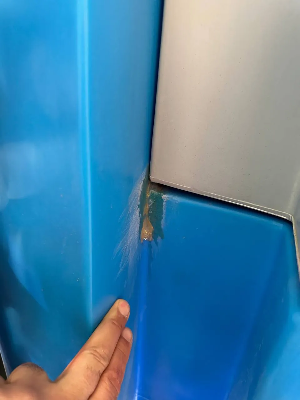 Foto 9 der Reparatur — Spritzentank-Reparatur an der Anbauspritze — Brzózki