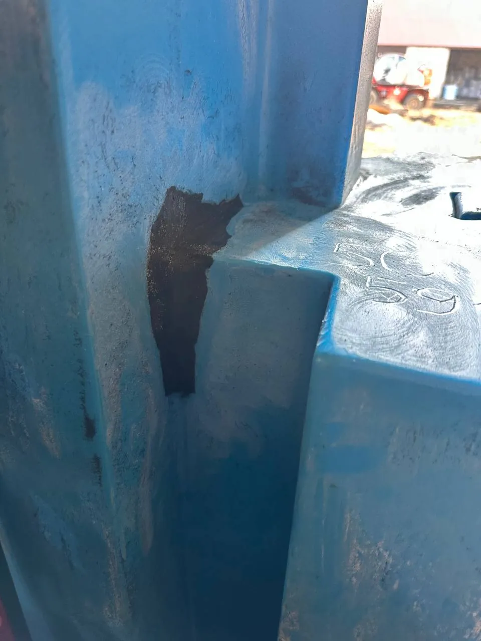 Foto 17 der Reparatur — Spritzentank-Reparatur an der Anbauspritze — Brzózki