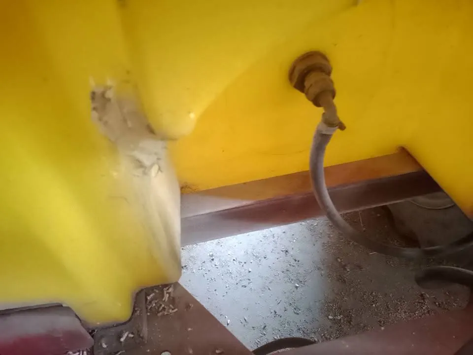 Foto 5 der Reparatur — Spritzentank-Reparatur an der Anbauspritze — Bolino