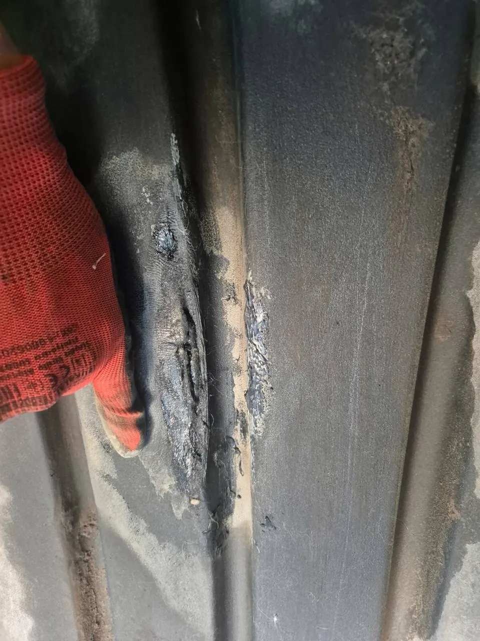 Foto 3 der Reparatur — Kraftstofftank-Reparatur Deutz Fahr 7210TTV — Bałdowo