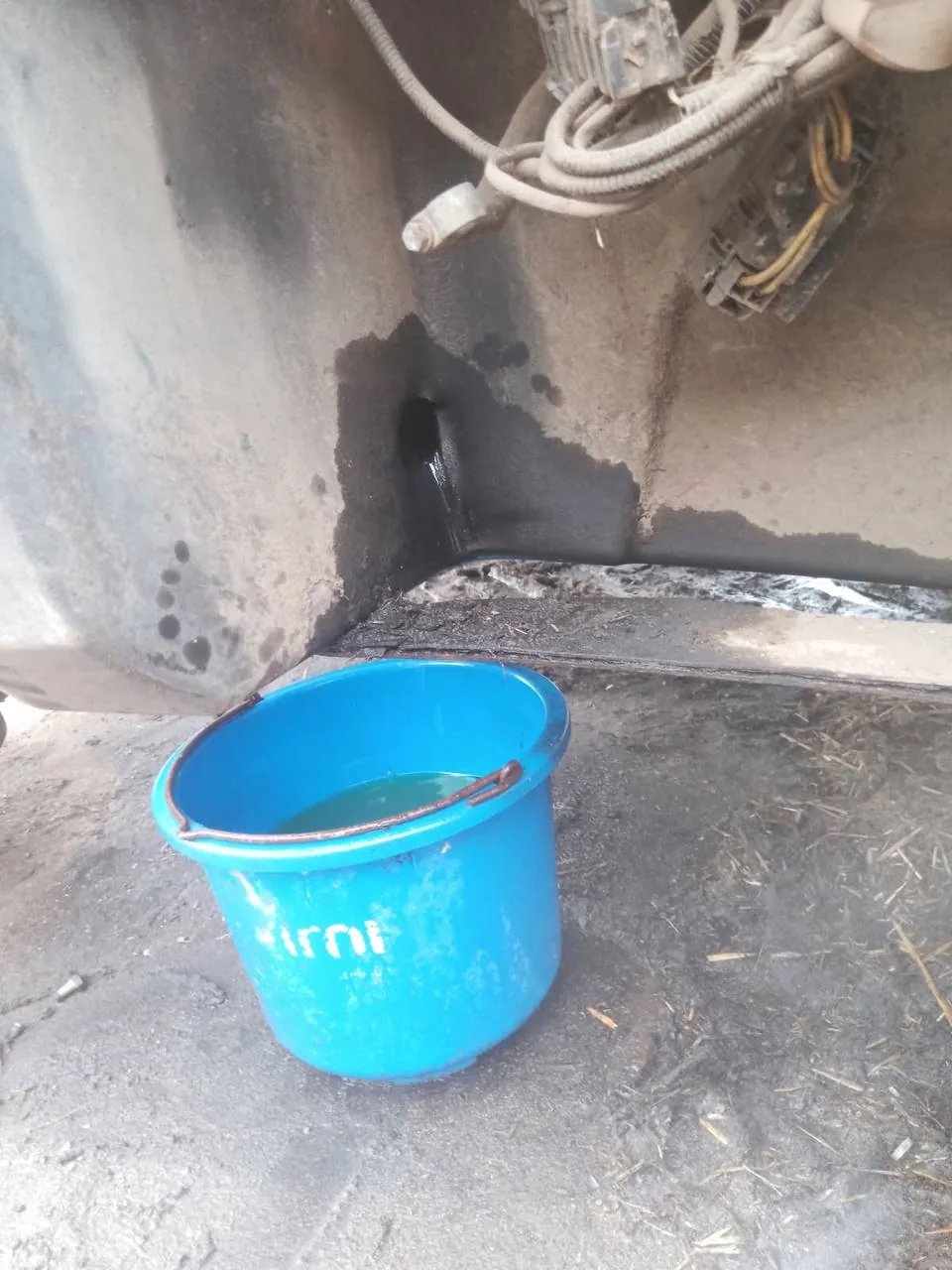 Foto 3 der Reparatur — Kraftstofftank-Reparatur JCB — Młudzyn