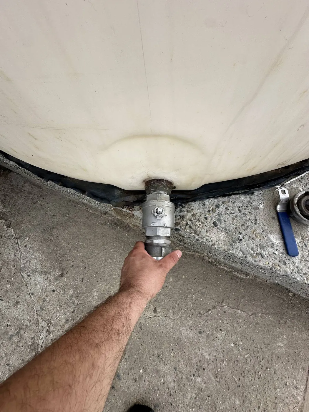 Foto 5 der Reparatur — Tank-Reparatur — Kosina