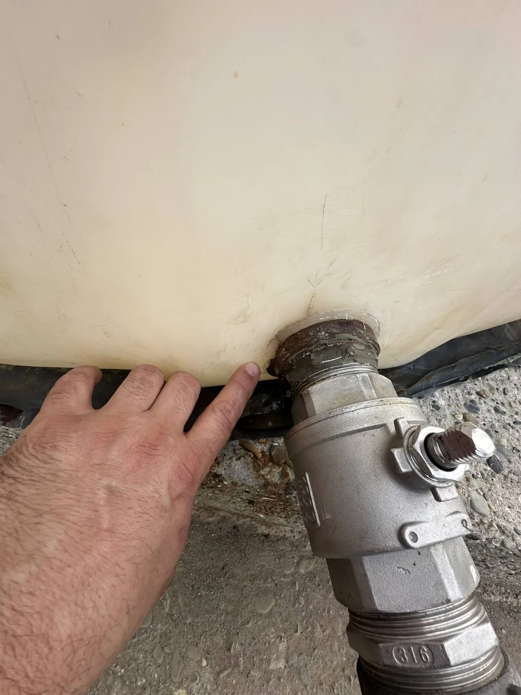 Foto 11 der Reparatur — Tank-Reparatur — Kosina