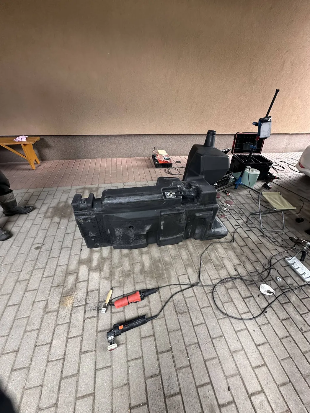 Foto 12 der Reparatur — Kraftstofftank-Reparatur John Deere 6930 Premium — Dudki