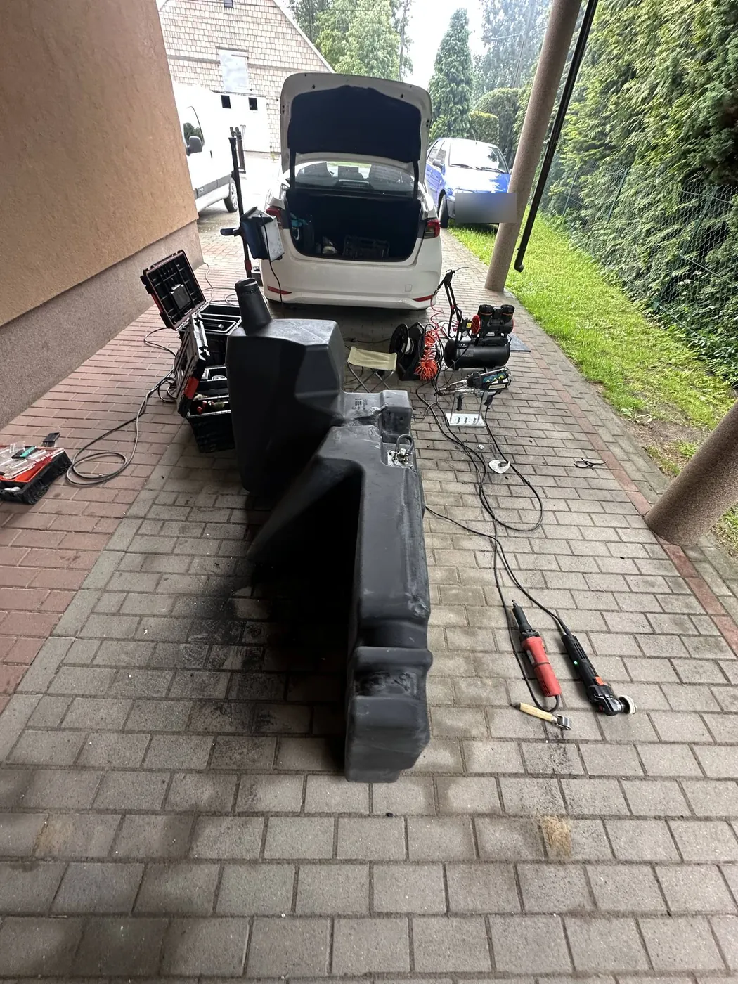 Foto 13 der Reparatur — Kraftstofftank-Reparatur John Deere 6930 Premium — Dudki