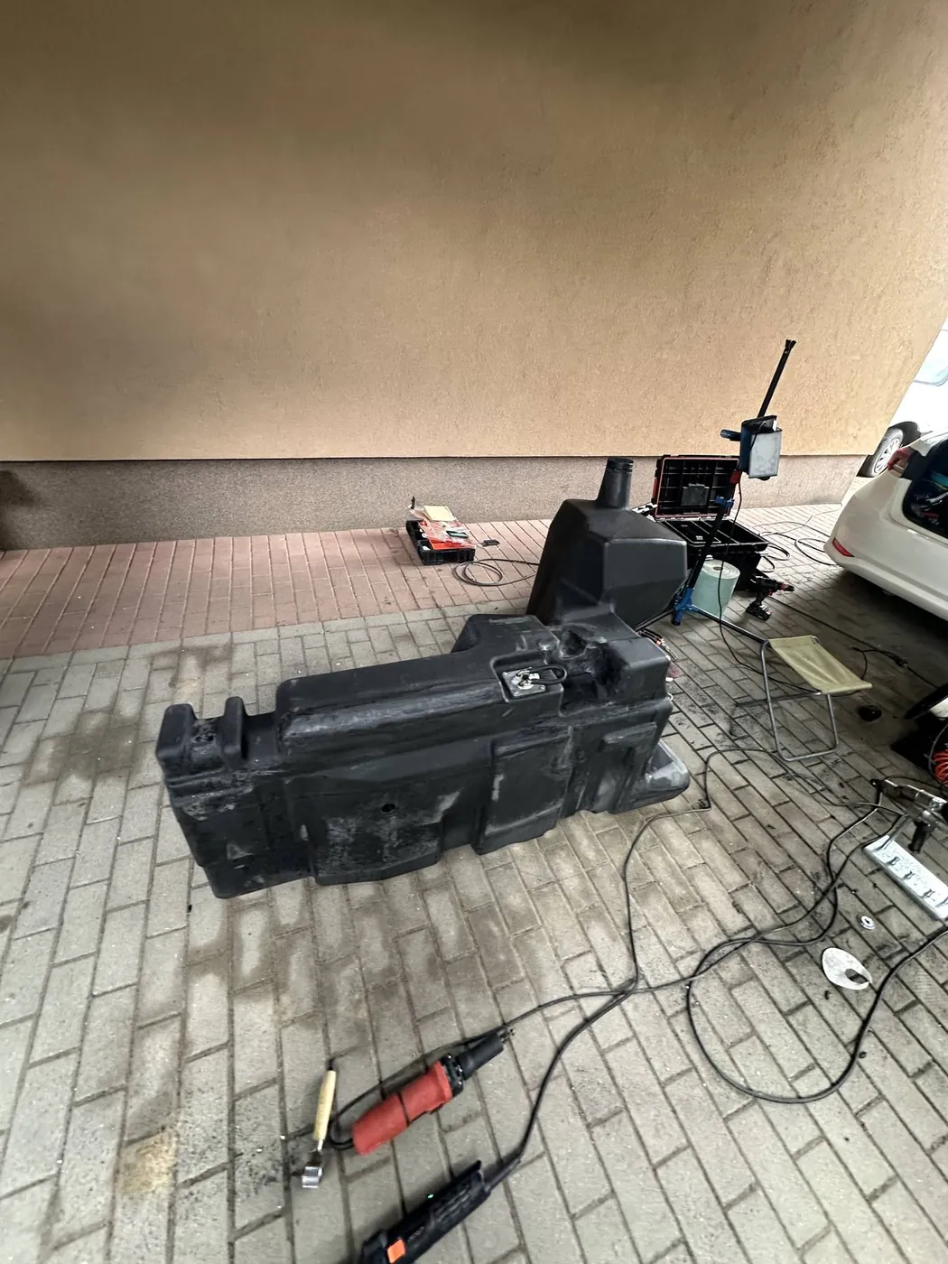Foto 19 der Reparatur — Kraftstofftank-Reparatur John Deere 6930 Premium — Dudki