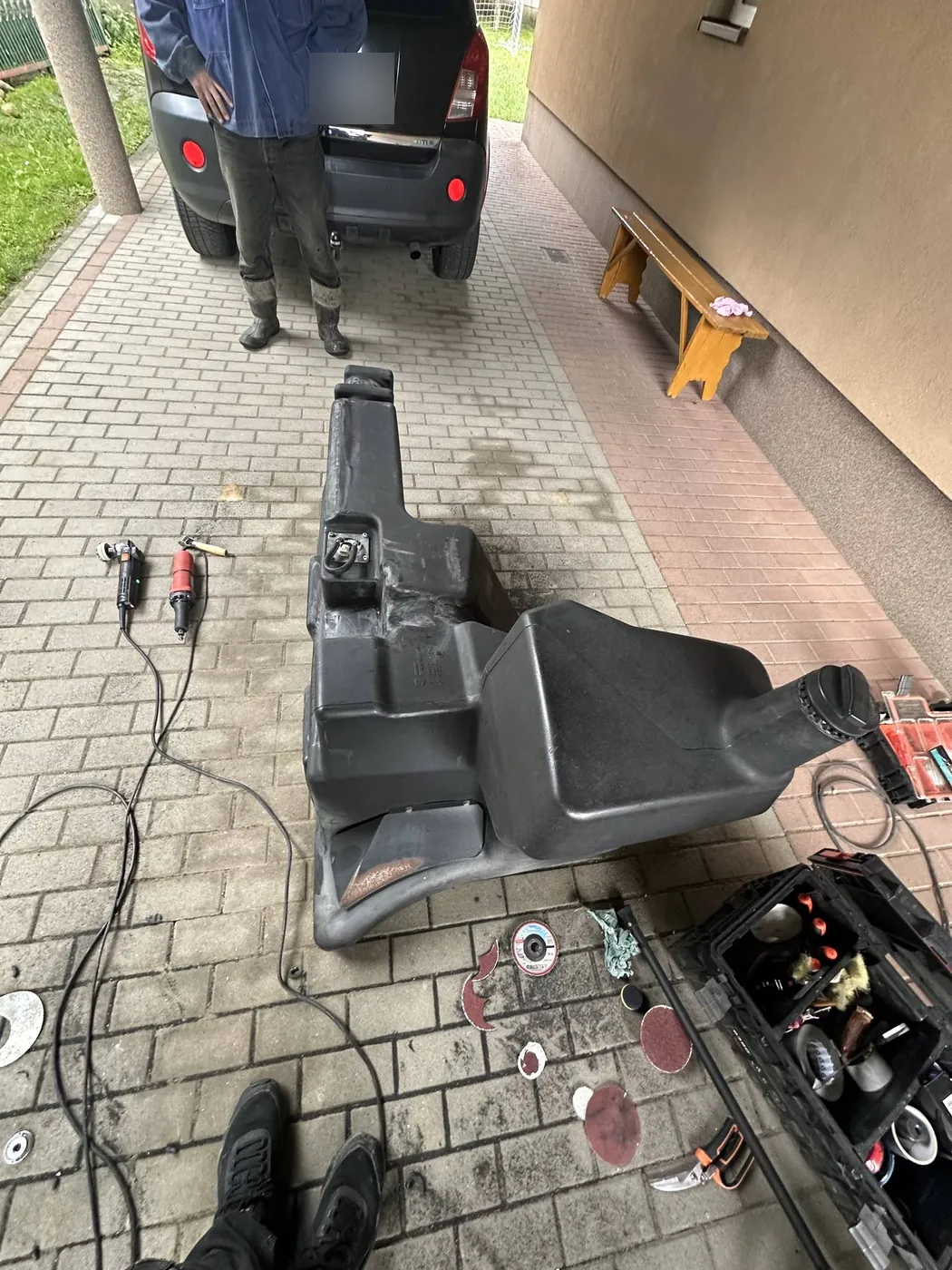 Foto 20 der Reparatur — Kraftstofftank-Reparatur John Deere 6930 Premium — Dudki