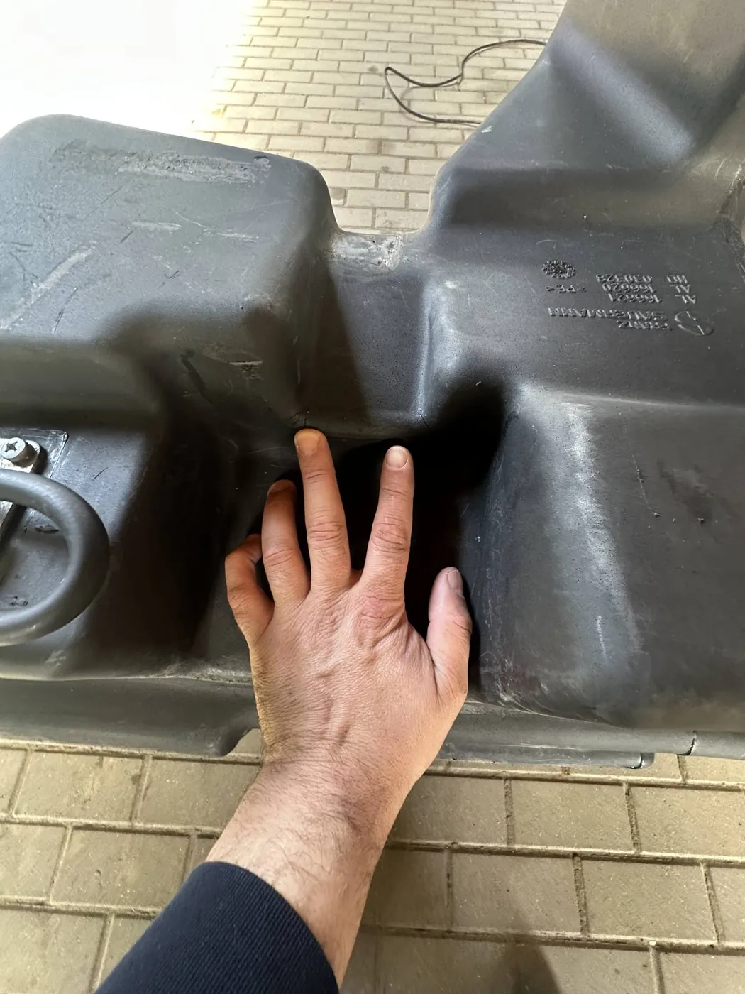 Foto 6 der Reparatur — Kraftstofftank-Reparatur John Deere 6930 Premium — Dudki