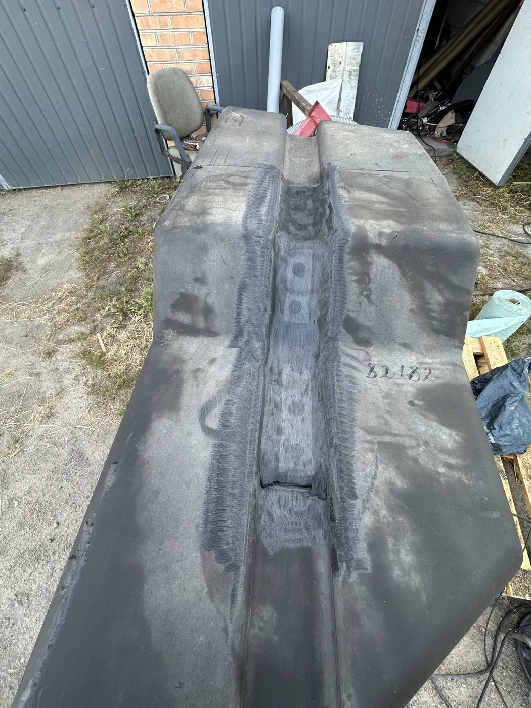 Foto 3 der Reparatur — Kraftstofftank-Reparatur John Deere 1450 — Ciechanów