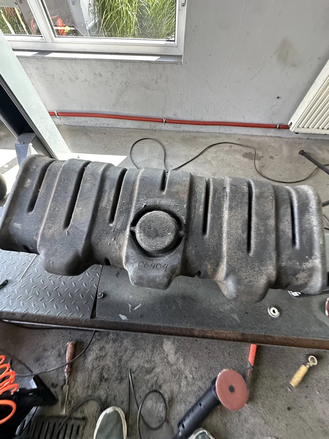 Foto 9 der Reparatur — Kraftstofftank-Reparatur Iveco Daily — Popielów