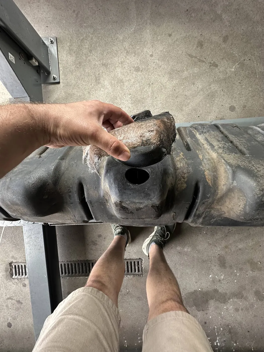 Foto 5 der Reparatur — Kraftstofftank-Reparatur Iveco Daily — Popielów