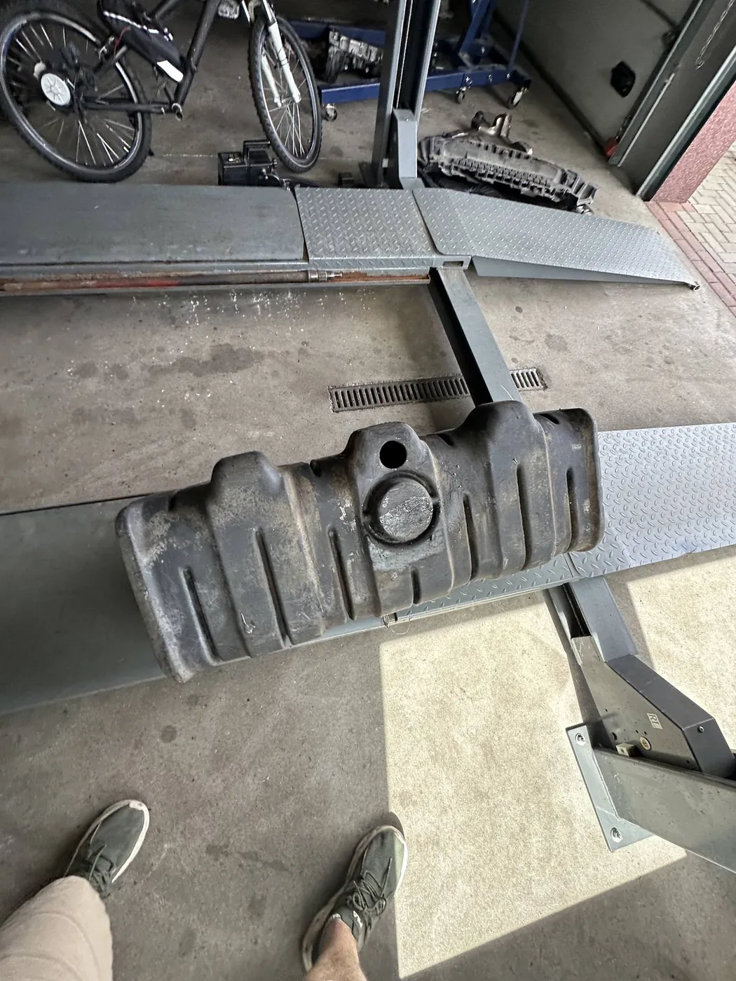 Foto 8 der Reparatur — Kraftstofftank-Reparatur Iveco Daily — Popielów