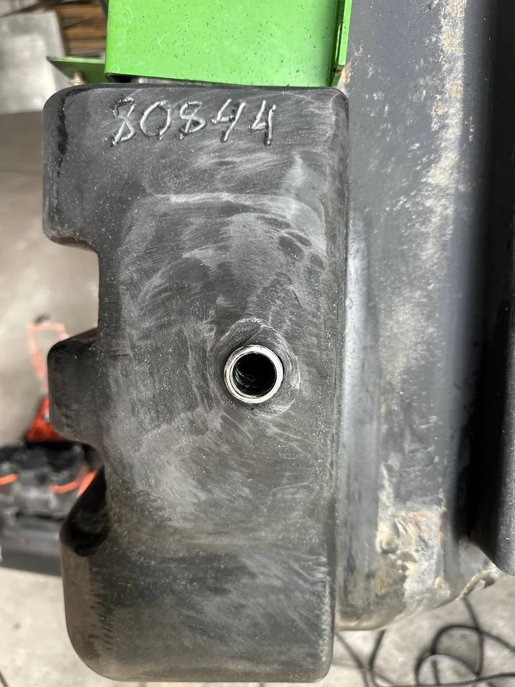 Foto 6 der Reparatur — Kraftstofftank-Reparatur John Deere 9640 — Ziomaki