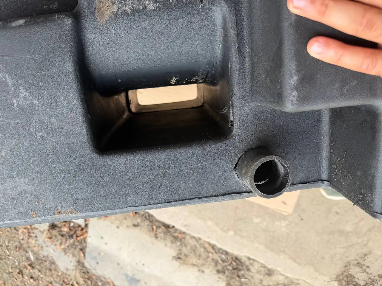Foto 5 der Reparatur — Kraftstofftank-Reparatur Case Puma 180 — Uhnin