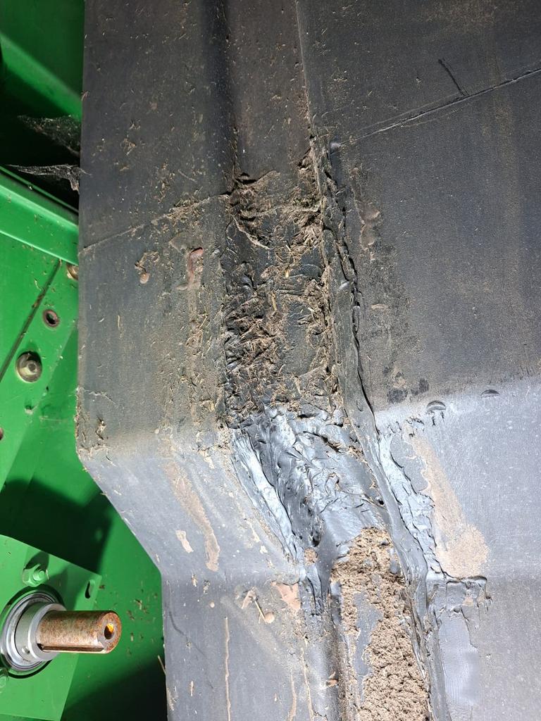 Foto 12 der Reparatur — Kraftstofftank-Reparatur John Deere 1550 — Wiklewo