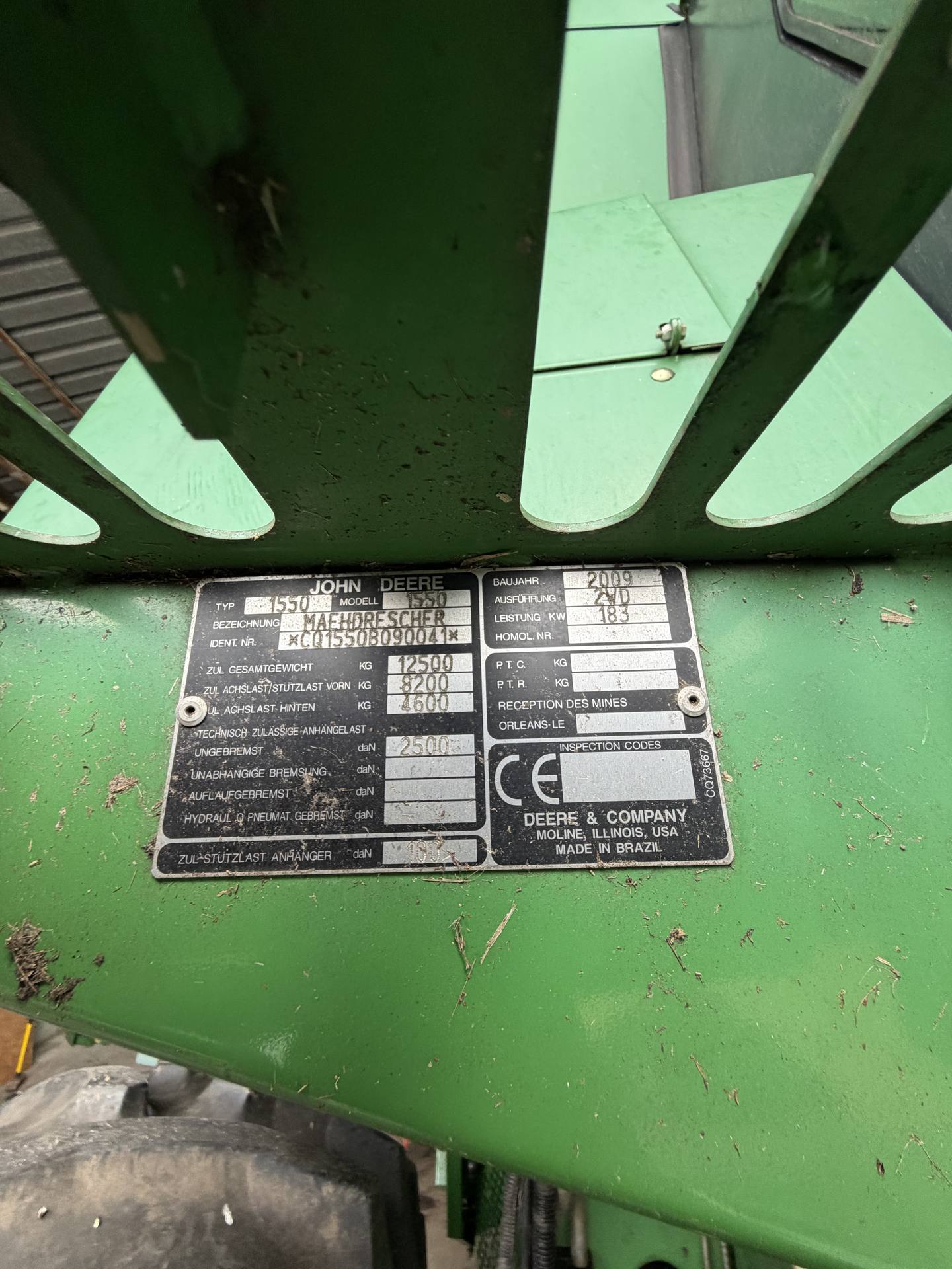Foto 20 der Reparatur — Kraftstofftank-Reparatur John Deere 1550 — Wiklewo