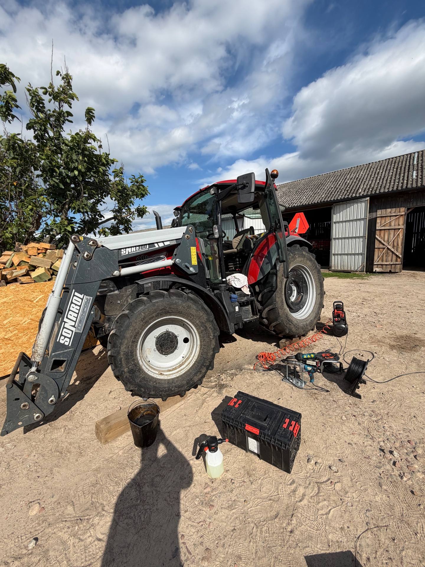 Foto 16 der Reparatur — Kraftstofftank-Reparatur Farmer 8244C — Kaki Mroczki
