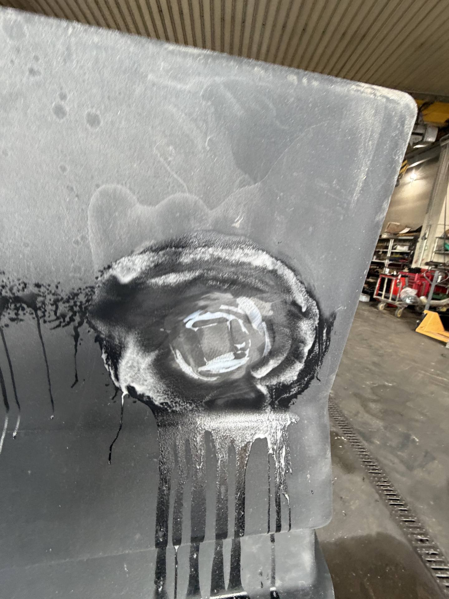 Foto 24 der Reparatur — Kraftstofftank-Reparatur Case IH Axial-Flow 6150 — Górno
