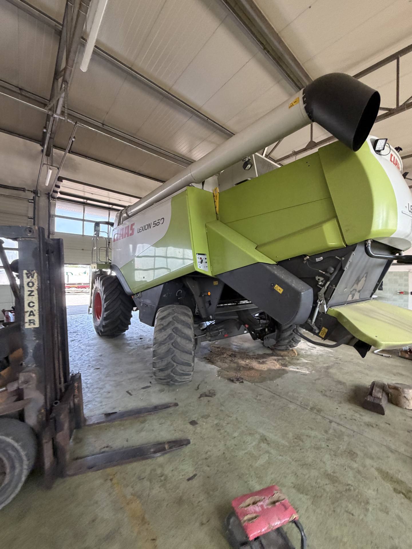 Foto 19 der Reparatur — Kraftstofftank-Reparatur Claas Lexion 560 — Jamy