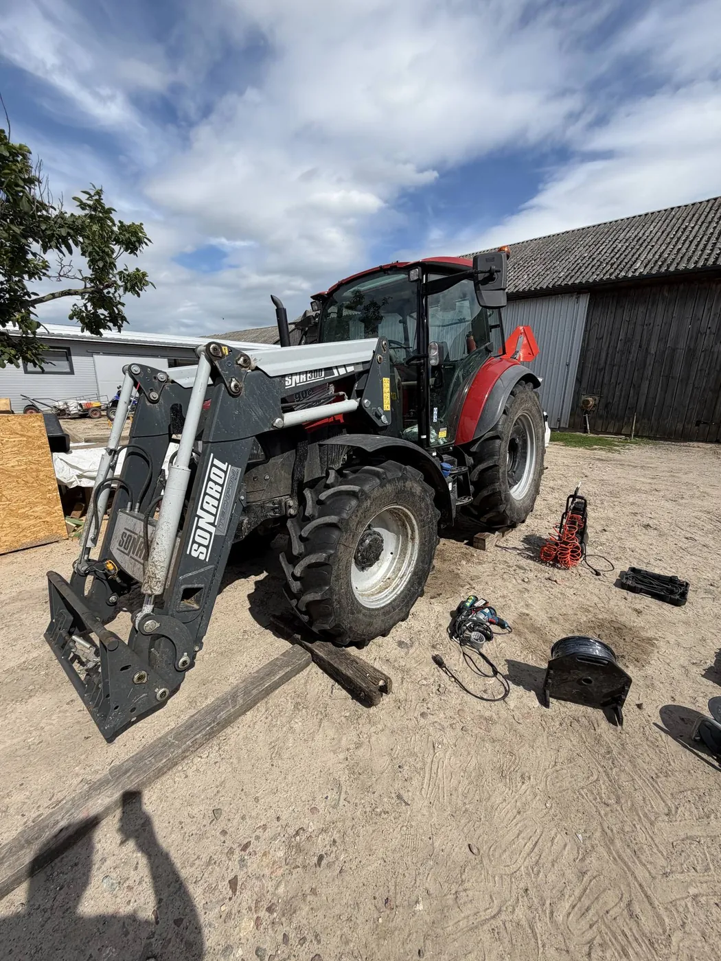 Foto 4 der Reparatur — Kraftstofftank-Reparatur Case Farmall 90C — Gródek Rządowy
