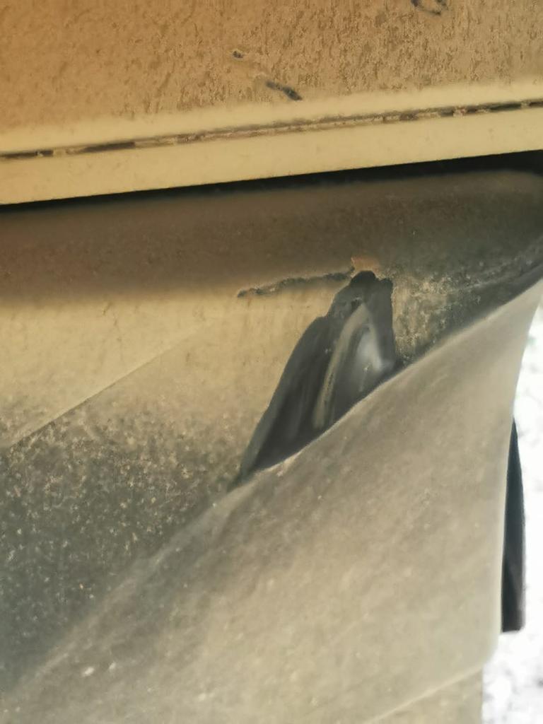 Foto 3 der Reparatur — Kraftstofftank-Reparatur Claas Jaguar 950 — Kaczyce