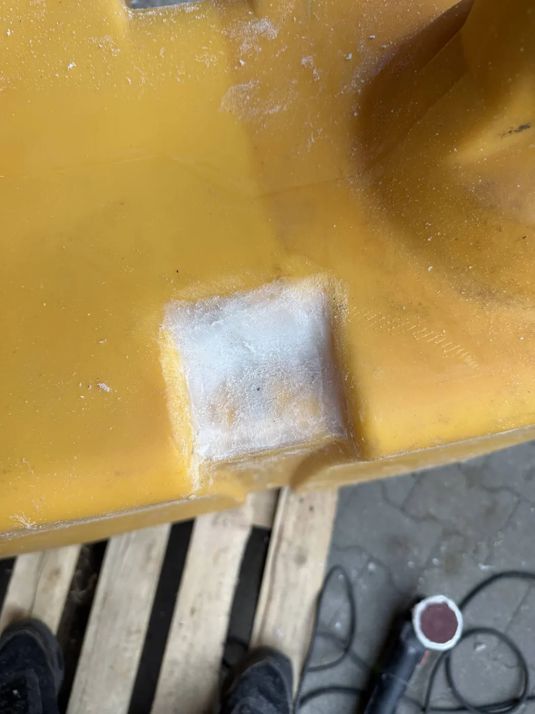 Foto 15 der Reparatur — Kraftstofftank-Reparatur New Holland TC56 — Opole