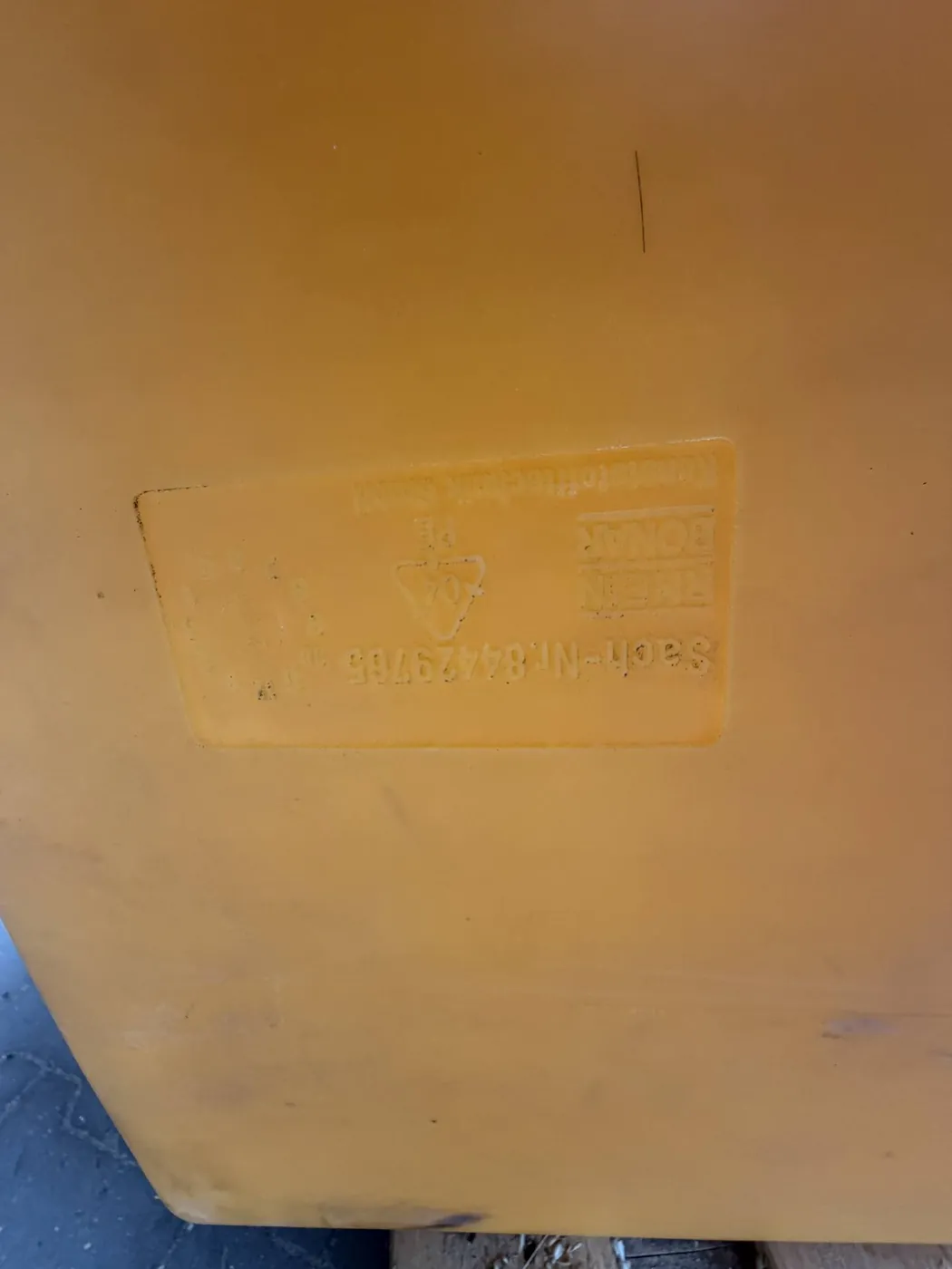 Foto 7 der Reparatur — Kraftstofftank-Reparatur New Holland TC56 — Opole