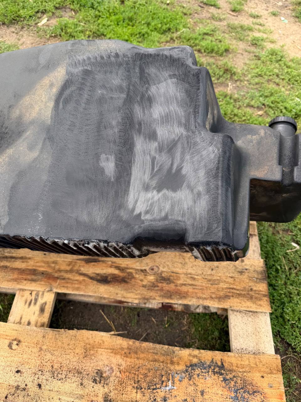 Foto 19 der Reparatur — Kraftstofftank-Reparatur Same Roller 60 — Podpniewki