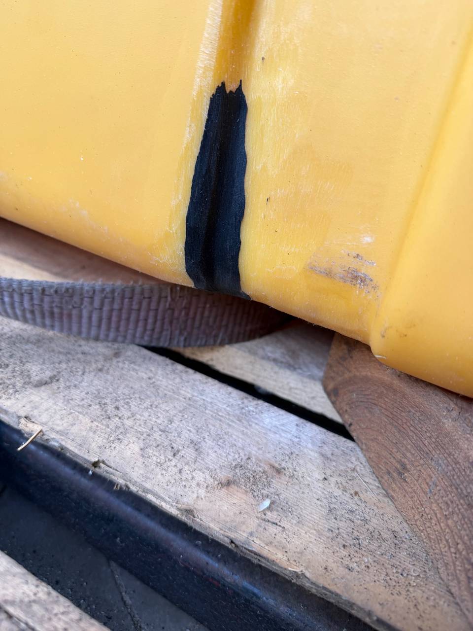 Foto 6 der Reparatur — Kraftstofftank-Reparatur New Holland TC56 — Opole — August 2026