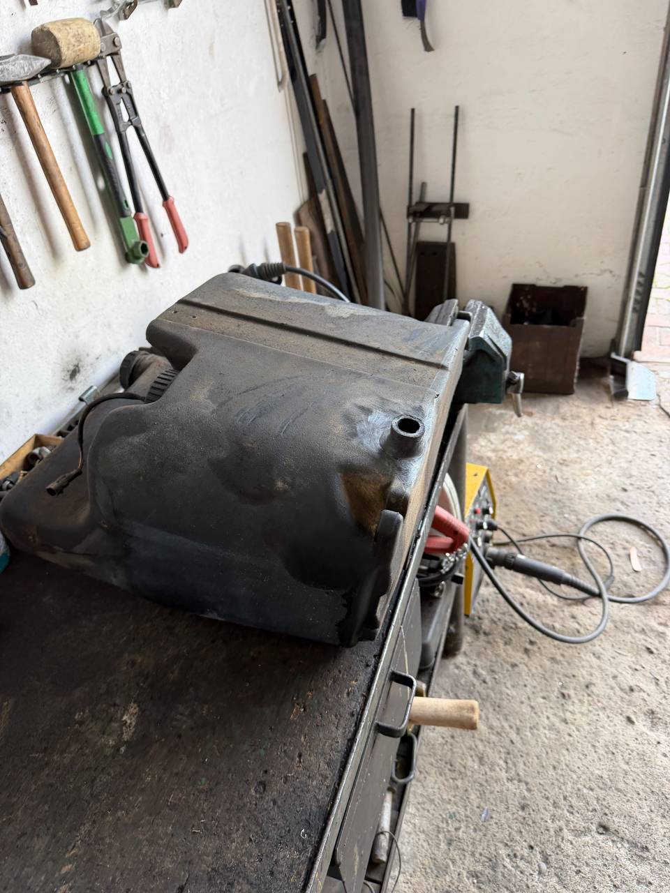 Foto 17 der Reparatur — Kraftstofftank-Reparatur am Traktor — August 2026