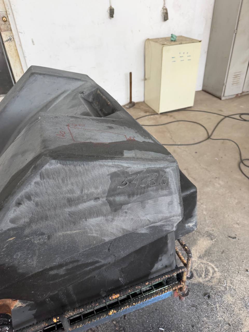 Foto 9 der Reparatur — Kraftstofftank-Reparatur Case Magnum 7220