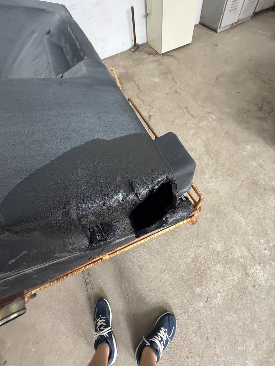 Foto 4 der Reparatur — Kraftstofftank-Reparatur Case Magnum 7220