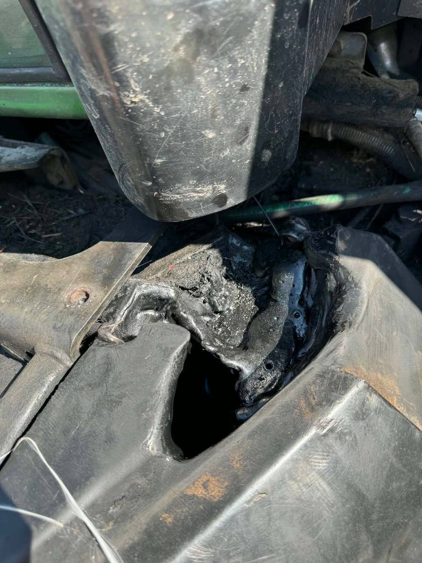 Foto 2 der Reparatur — Kraftstofftank-Reparatur Fendt 900 — September 2026