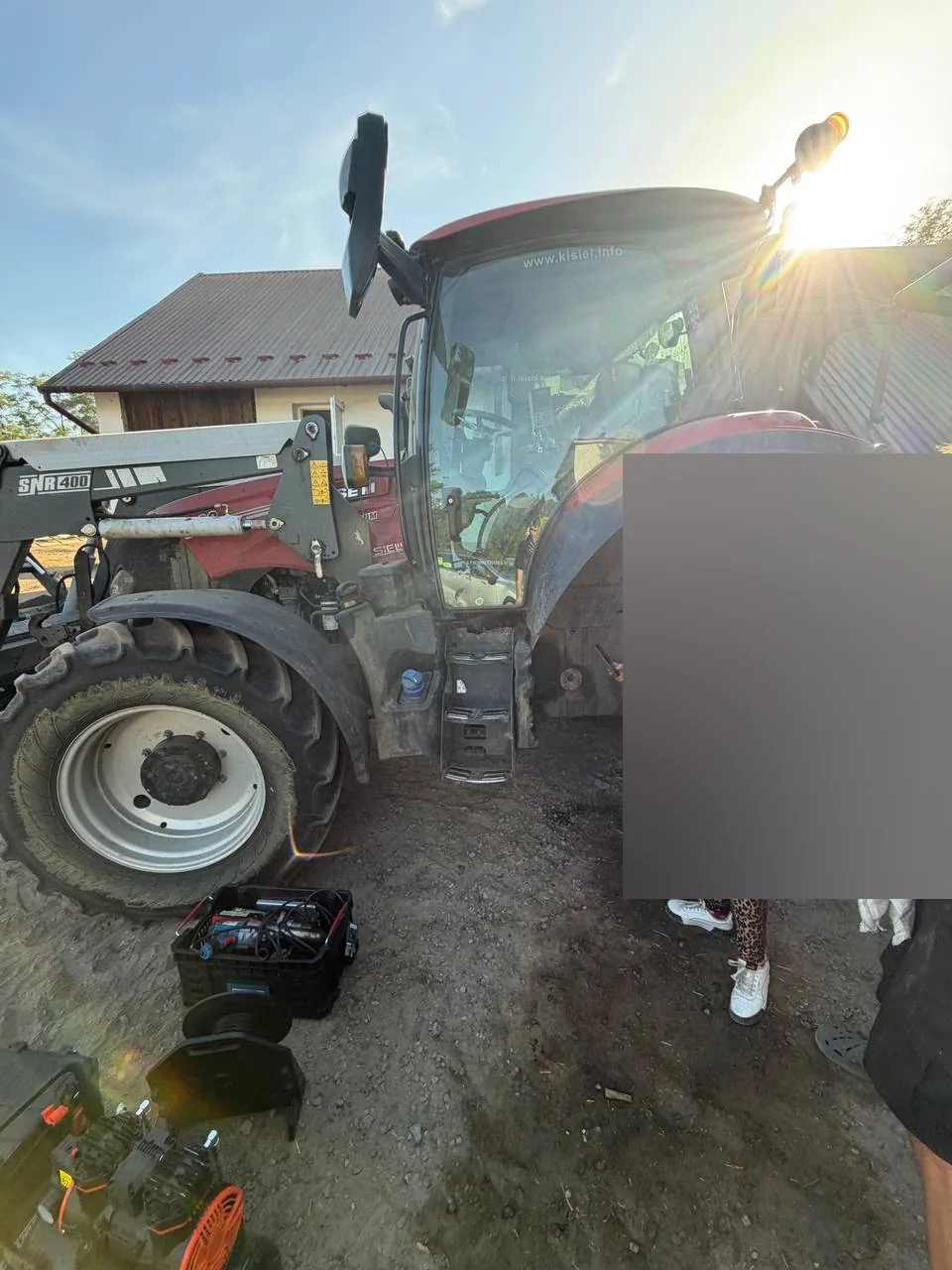 Foto 7 der Reparatur — Kraftstofftank-Reparatur Case Vestrum 120