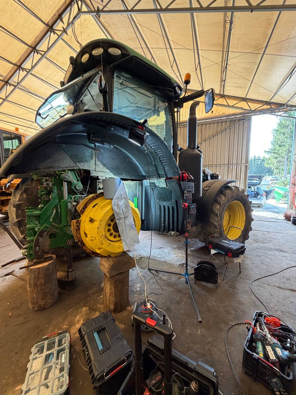 Foto 4 der Reparatur — Kraftstofftank-Reparatur John Deere RK8700