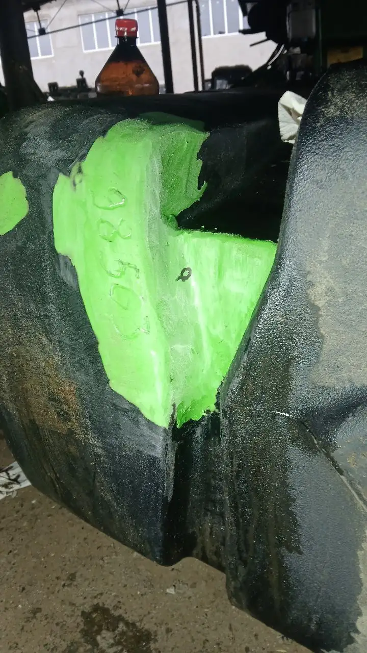 Foto 4 der Reparatur — Kraftstofftank-Reparatur John Deere — Juli 2025