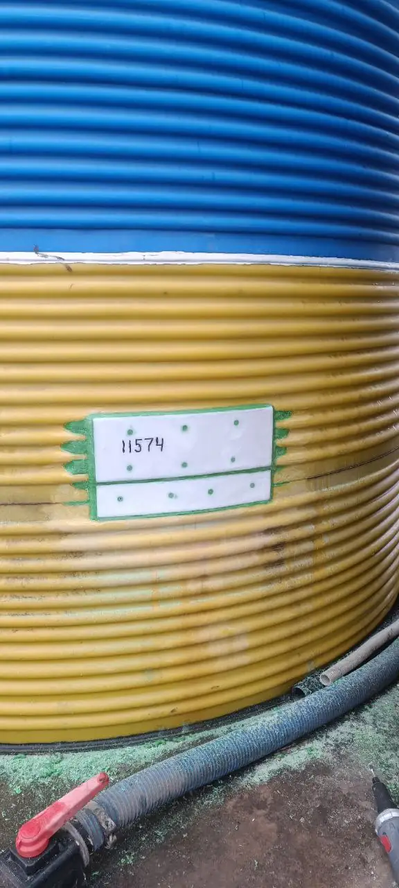 Foto 6 der Reparatur — Reparatur eines stationären Tanks — Risse von 10–15 cm