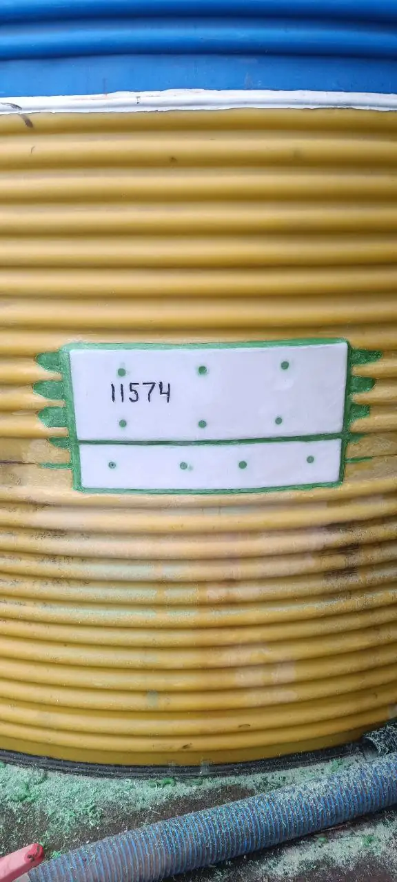 Foto 5 der Reparatur — Reparatur eines stationären Tanks — Risse von 10–15 cm