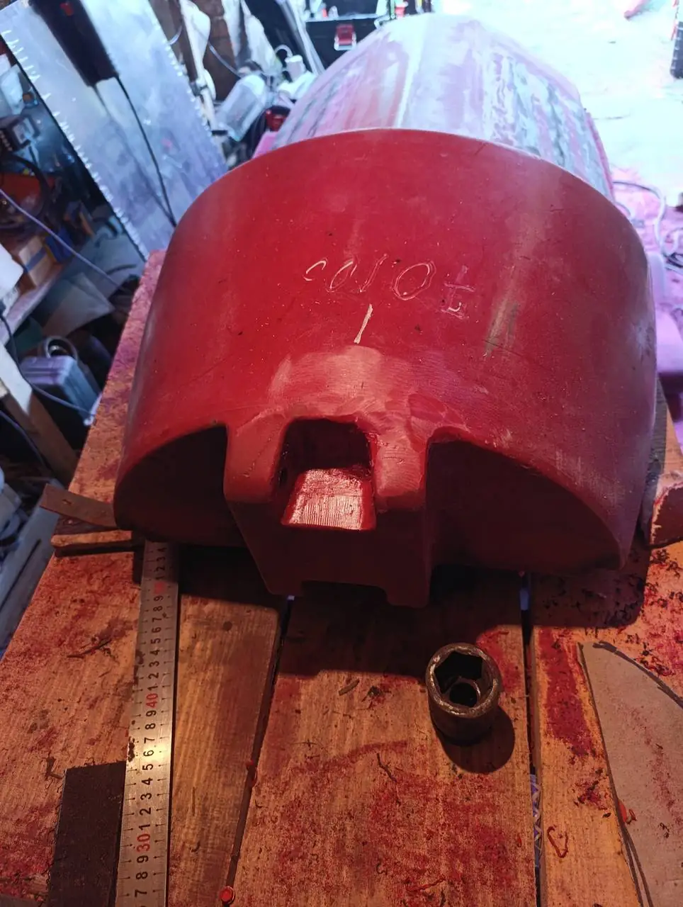 Foto 45 der Reparatur — Halmteiler-Reparatur Case MRX 8/70