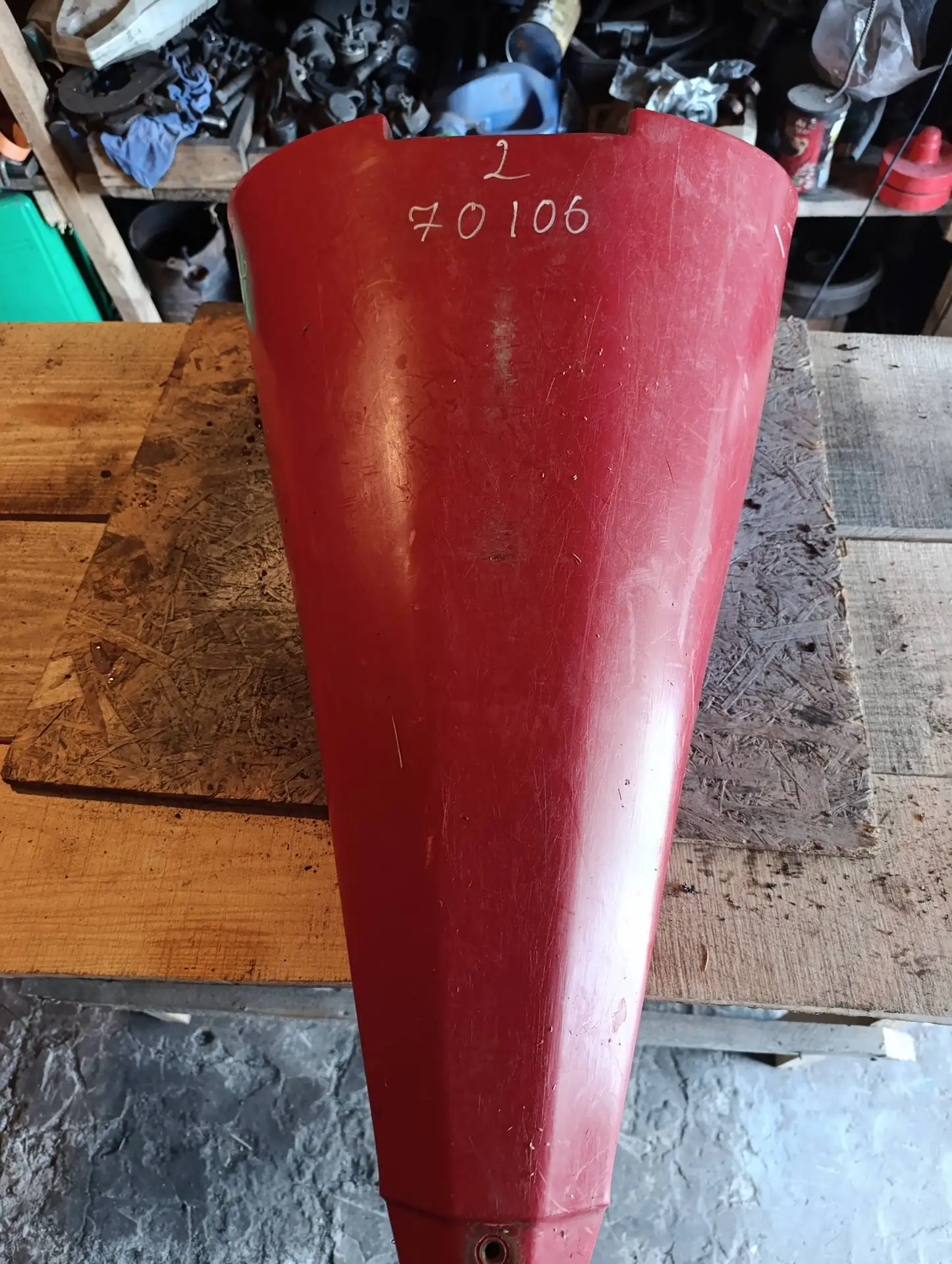 Foto 17 der Reparatur — Halmteiler-Reparatur Case MRX 8/70