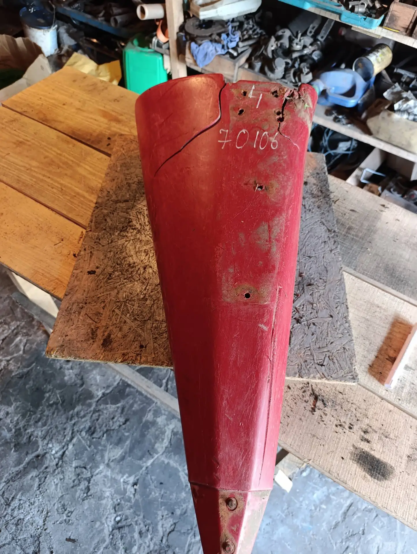 Foto 26 der Reparatur — Halmteiler-Reparatur Case MRX 8/70