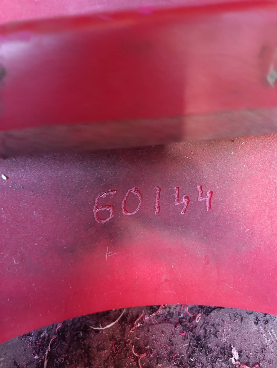 Foto 42 der Reparatur — Halmteiler-Reparatur am Schneidwerk (2)