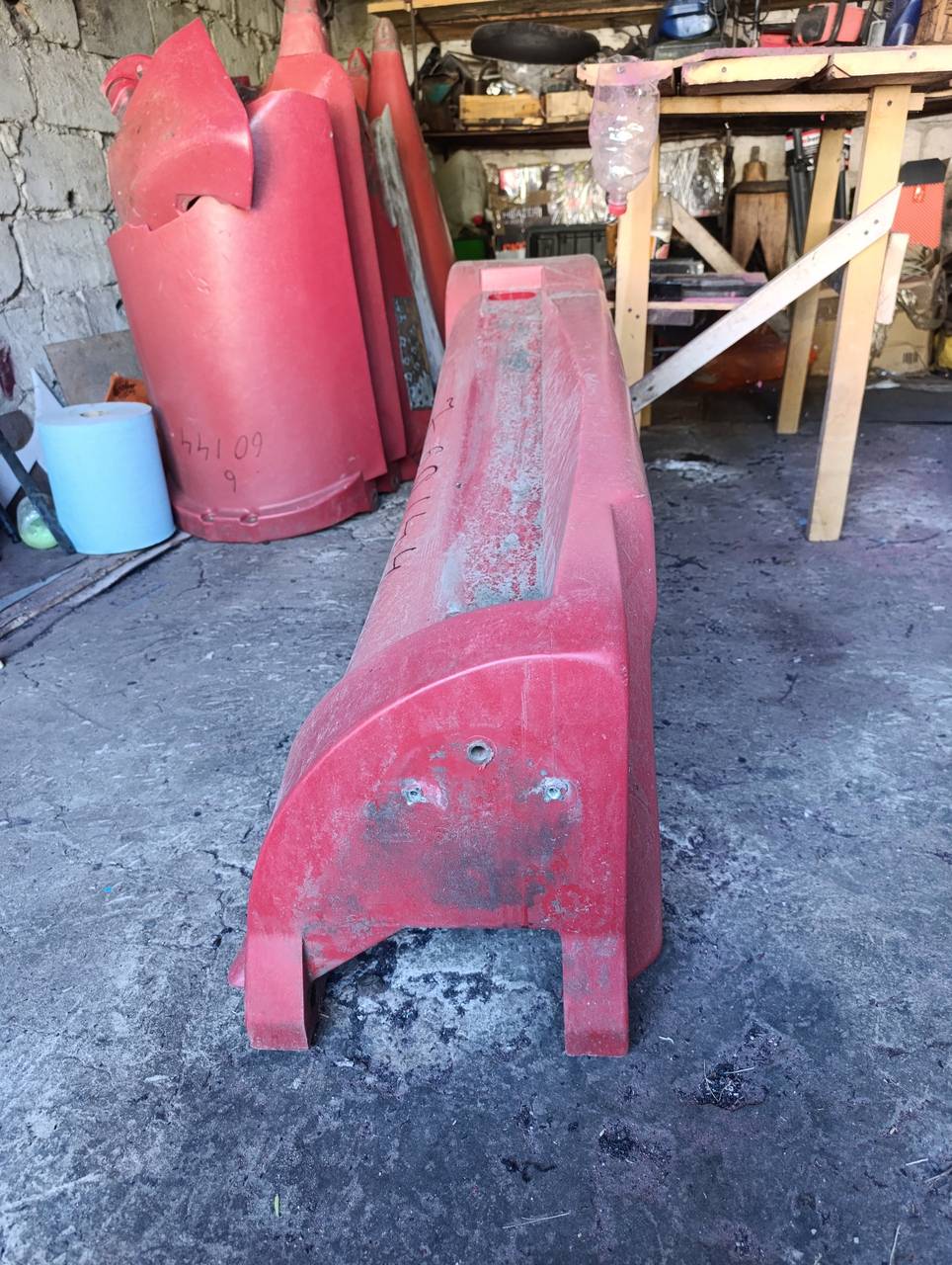 Foto 33 der Reparatur — Halmteiler-Reparatur am Schneidwerk (2)