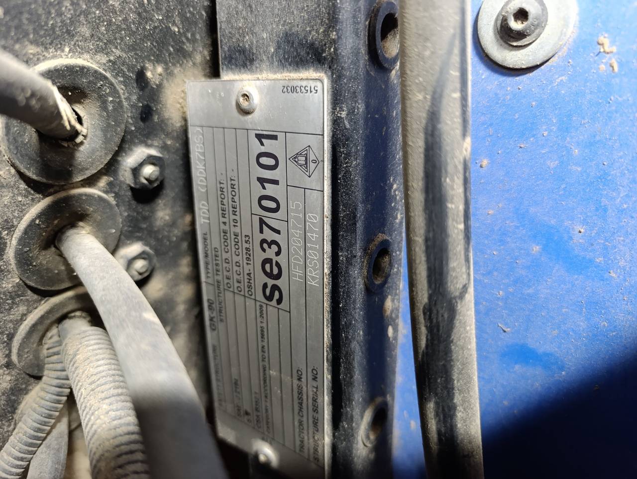 Foto 5 der Reparatur — Kraftstofftank-Reparatur New Holland T5