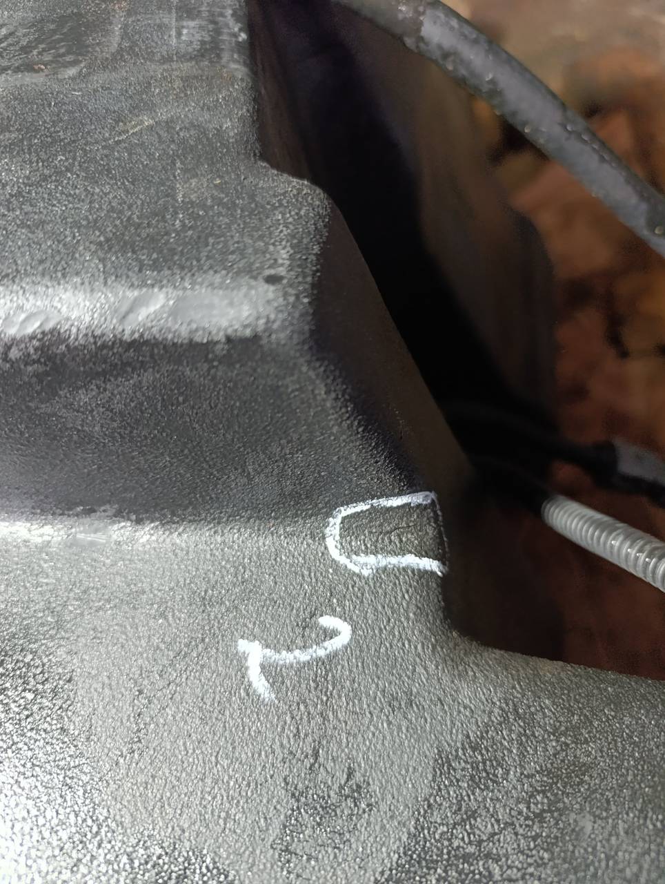 Foto 3 der Reparatur — Kraftstofftank-Reparatur New Holland T5