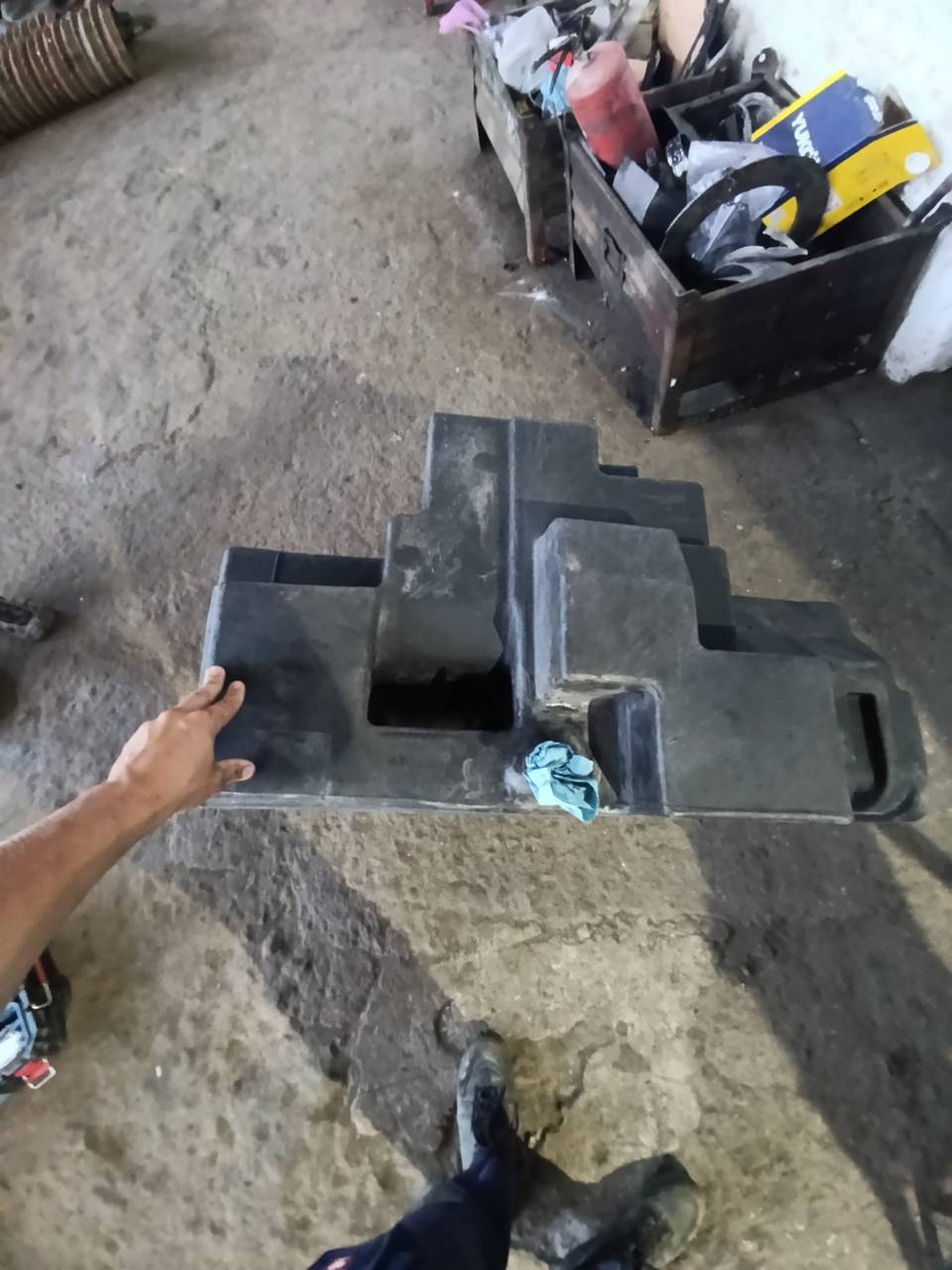 Foto 10 der Reparatur — Kraftstofftank-Reparatur Case Puma 210