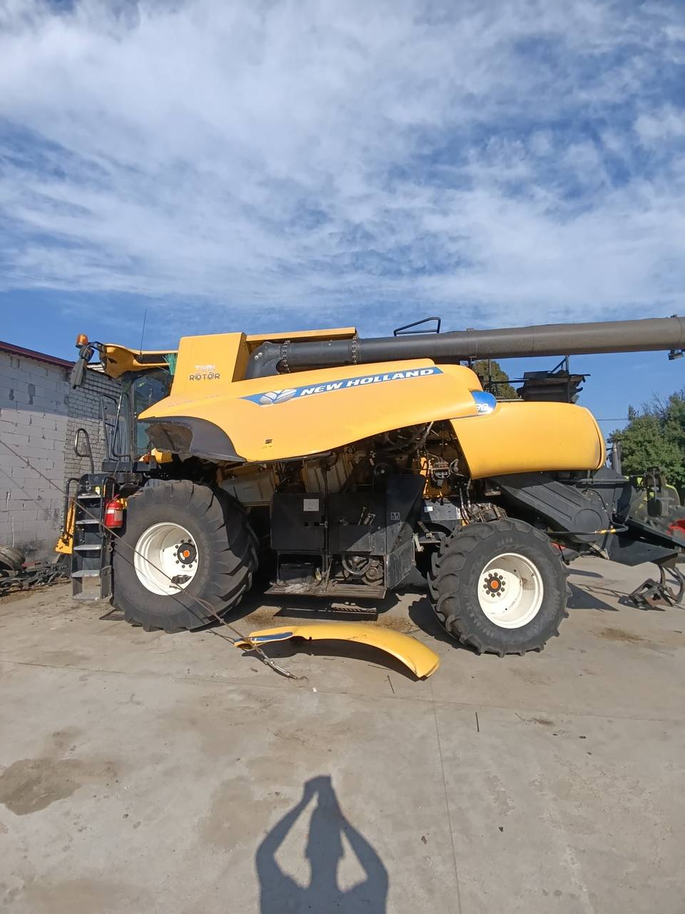 Foto 6 der Reparatur — Kraftstofftank-Reparatur New Holland CR 9.80