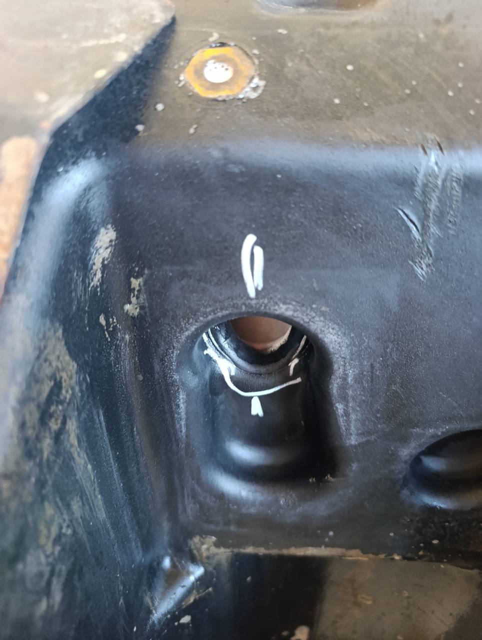 Foto 2 der Reparatur — Kraftstofftank-Reparatur Fendt 936 (2)